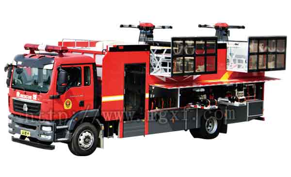 無(wú)人機(jī)智能指揮作業(yè)車(chē)